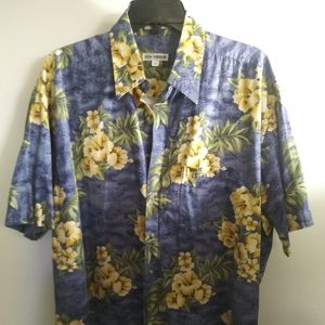Via Vento Hawaiian shirt size large